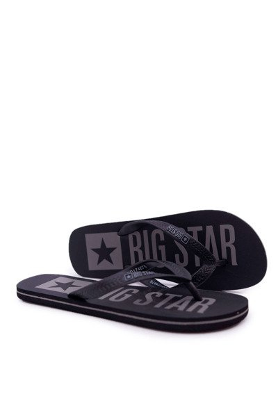Men's Flip Flops Big Star Black DD174675