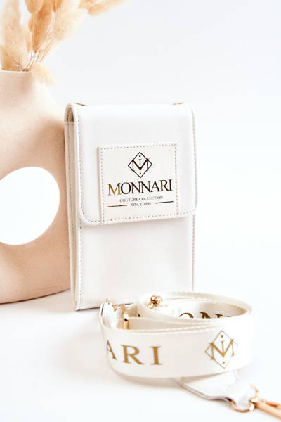 Torebka Elegancka Mała Biała Monnari ETUA030-000