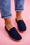 Women's Espadrilles Big Star Slip-on Navy blue FF276036