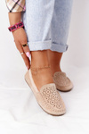 Women's Suede Loafers Beige Molly