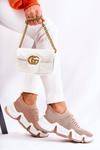 Women's Slip-On Sneakers Beige Dayen