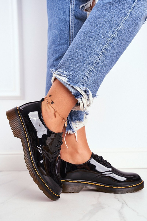 Women's Shoes Shoes Lacquer Black Do It Better!