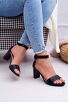 Women's Stiletto Sandals Black Lexi