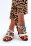 Women's Flat Sandals Sergio Leone SK070H White