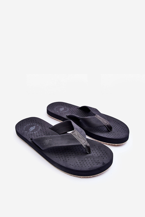 Men's Japanese 4F 4FSS23FFLIM071-22S Grey Slides