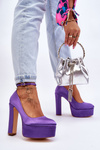 Fashionable High Heel Pumps Violet Hayden