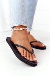 Women's Sliders Flip-Flops Big Star FF274A309 Black