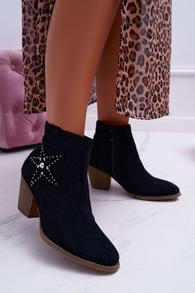 Women's Cowboy Boots Black Cowber