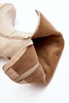 Leather Women's Knee-high Boots Lemar Light Beige Malayah