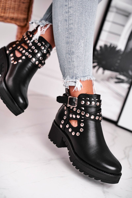 Women’s Boots Grunge Black Heavenly
