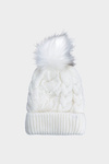 Girls Winter Hat 4F White 4FJWAW24ACAPF421-11S