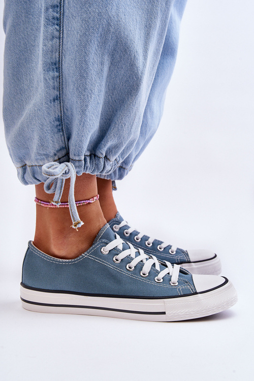 Classic Low Women's Sneakers Light blue Vegas