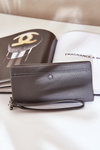Women's Wallet With Embossing Eco Leather Gray Martiel