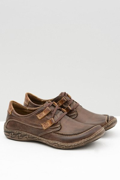 Men's Leather Brown Elton Half Boots