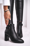 Women’s Boots On High Heel Sergio Leone Black BT509