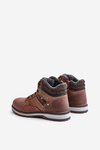 Warm Men's Ankle Boots McBraun Brown