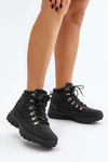 Ocieplane Męskie Buty Trekkingowe Czarne Lee Cooper LCJ-24-03-3034M