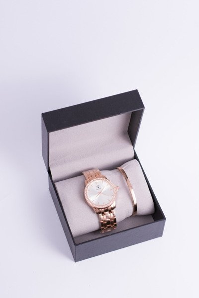 Women's Gold Watch with Bracelet Bellos