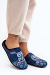 Home Slippers Owl Inblu GF000018 Navy Blue