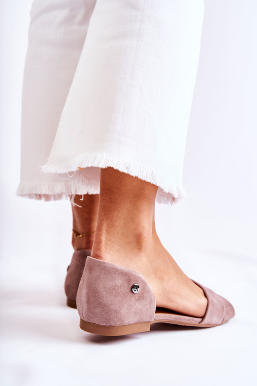 Suede Sandals Maciejka 03615-02 Brown