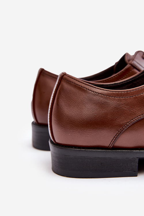 Men's Leather Half-Boots Brown Harene