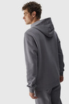 Men's Sweatshirt Pullover With Hood 4FWMM00TSWSM1464-25S Gray