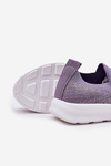 Children's Slip-On Sports Shoes Purple Grinala