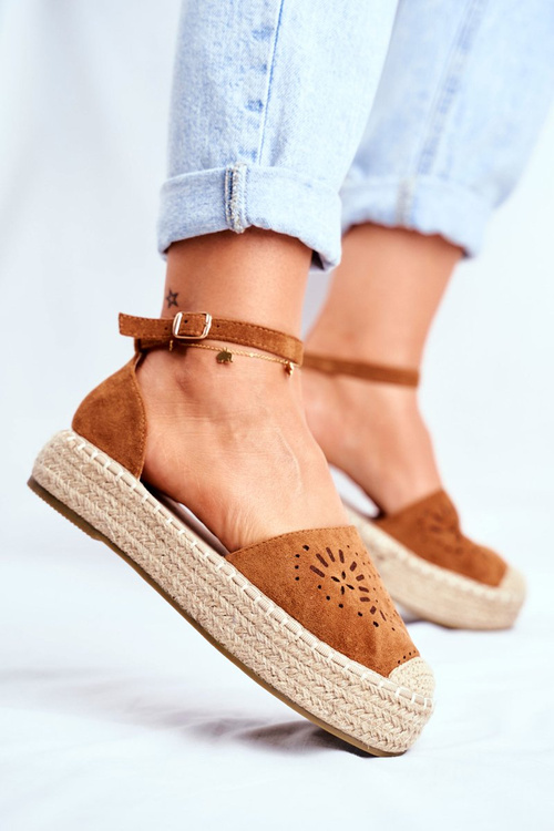 Women’s Espadrilles On Platform Camel Palermo