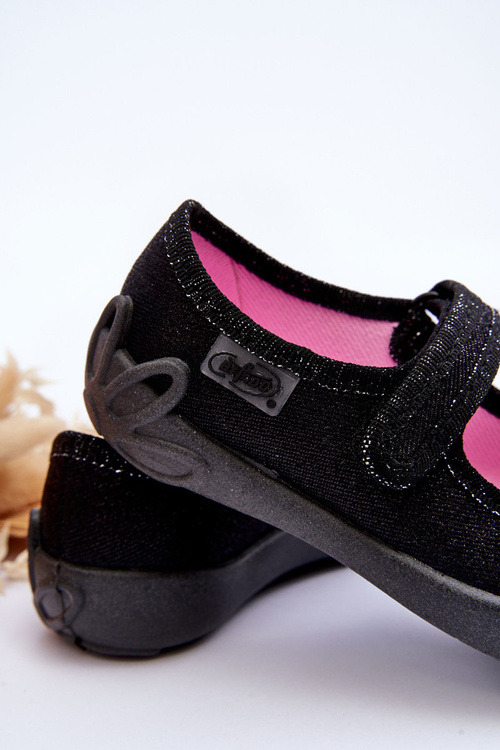 Children's Ballet Flats with Bow Befado 114X240 Black