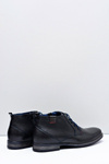 Men's Black Leather Boots Nikopol 672