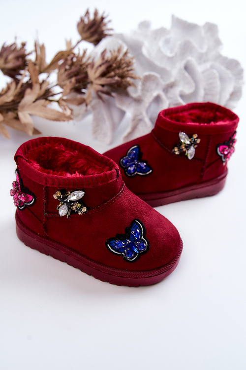 Children's Snow Boots Burgundy Laila