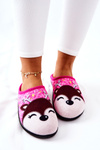 Warming slippers Reindeer Pink Taffy