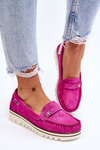 Women's Loafers On The Platform Fuchsia Mirren