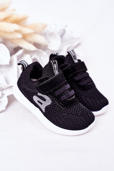 Dziecięce Sportowe Buty Czarne Little Sportsman