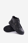 Leather Insulated Sneakers Boots Men Lee Cooper Black LCJ-24-33-2913
