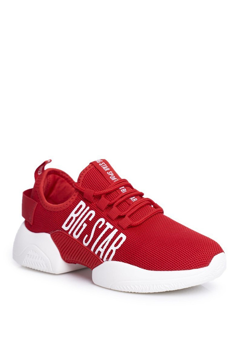 Buty Sportowe Sneakersy Big Star Czerwone FF274279