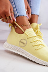 Buty Sportowe Damskie Żółte GOE JJ2N4150