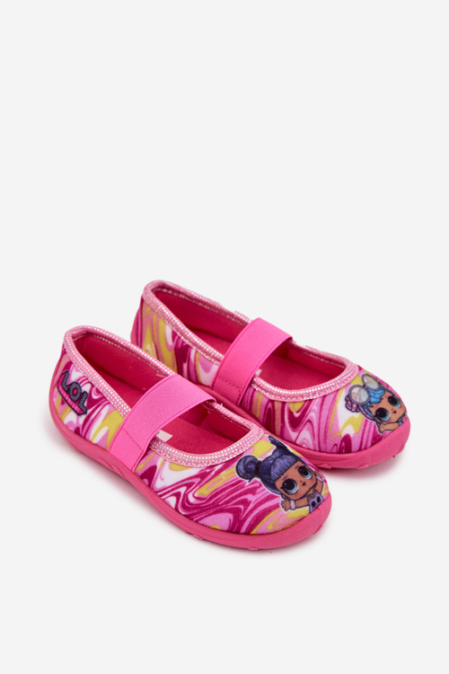 Dziewczęce Balerinki Kapcie L.O.L. SURPRISE Różowe Janeline