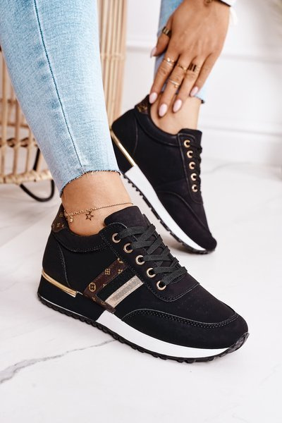 Women's Sport Shoes Sneakers Black Lifestyle