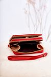 Women's Small Wallet With Ornament Red Sanchos