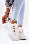 Sports Platform Shoes White Flynn