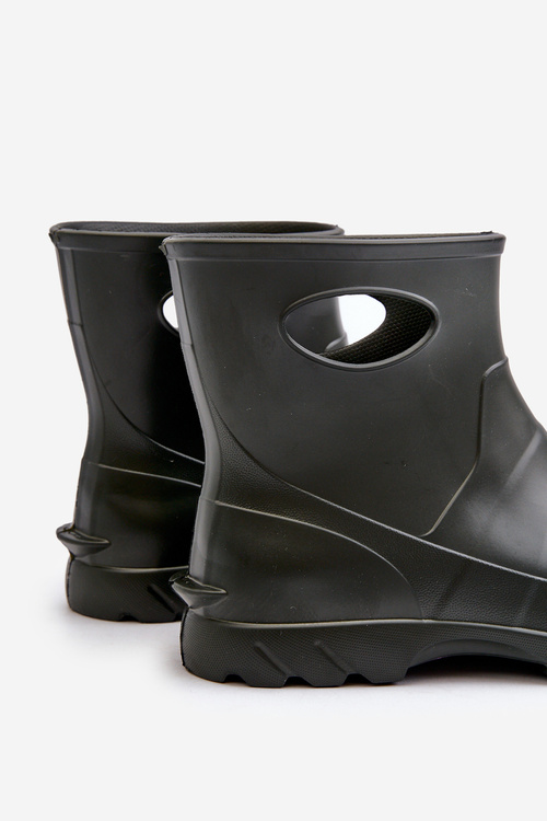 Men's Waterproof Wellington Boots GARDEN 753 LEMIGO Dark Green