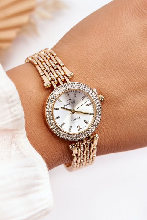 Steel Women's Watch Giorgio&Dario Golden