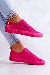 Openwork Sneakers BIG STAR JJ274060 Pink