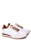 Męskie Sportowe Buty Sneakersy GOE HH1N4054 Białe