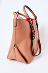 Torebka Shopper Na Ramię NOBO K2300 Jasny Brąz