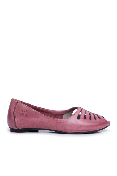 Ballerinas Women's Maciejka Leather Pink 03497-15