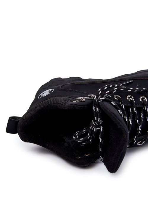 Men's Warm Trekking Shoes Trappers black Otto