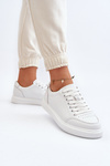 Women's Sneakers Natural Leather White Dimpna