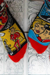 Socks COMICS 2 Pairs Rainbow Socks